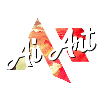 Ahim-effects art ocean sea ai Sticker