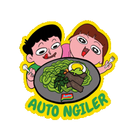 Comeback Greenflag Sticker by Rumah Indofood