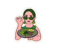 Comeback Greenflag Sticker by Rumah Indofood