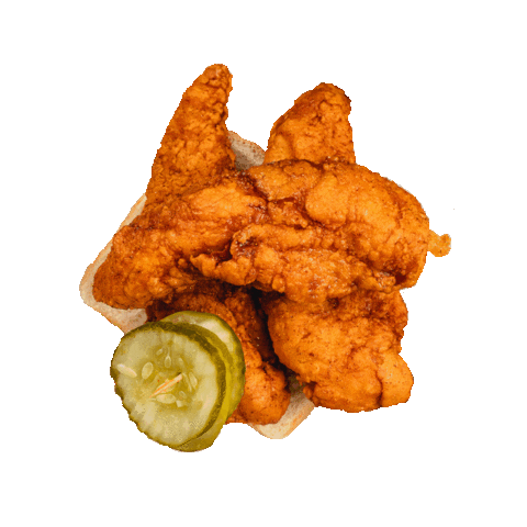 Chicken Tenders Ohio Sticker by Hot Chicken Takeover