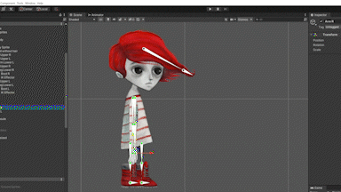 Unity Character GIF