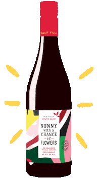 sunnywines wine happy hour red wine pinot noir Sticker