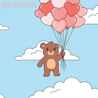I Love You Hearts GIF by BEARISH