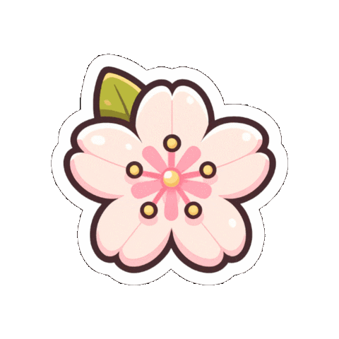 Flower Japan Sticker