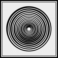 xponentialdesign loop retro black and white minimal GIF
