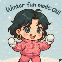 Snow Day Hana GIF by Persona
