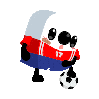 Soccer Sticker by 17LIVE