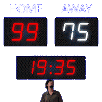 75 Away Sticker