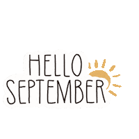 September Hello Sticker by Namastechen