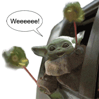 Happy Star Wars Sticker