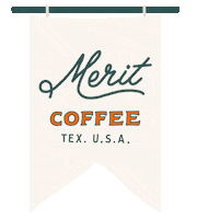 meritcoffee coffee shop merit coffee meritcoffee Sticker