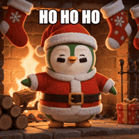 Waving Merry Christmas GIF by ZaddyFi