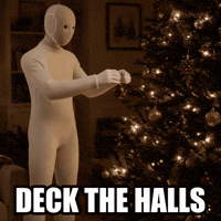 Christmas Decorating GIF by 1X Technologies