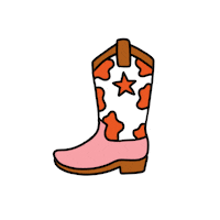 Horse Cowgirl Sticker by Rochelle Made