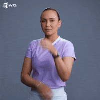 Imagine Donna Vekic GIF by WTA