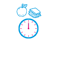 Kids Clock Sticker by Wasko