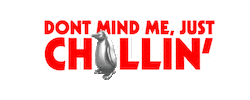 Penguin Sticker by Monopoly