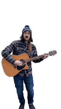 Guitar Dude Sticker by Radio TOP FM