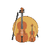 Musica Violin Sticker by Newton College