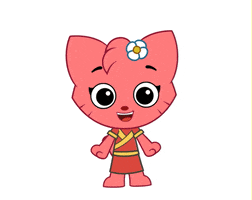 chinese new year cat GIF by PlayKids