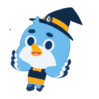 Owl Bliss Sticker by Accurate Indonesia