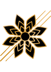 Mandala Fleurs Sticker by Confédération Kenleur