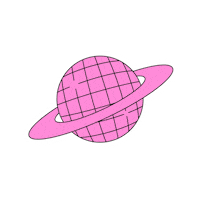 Planet Aa Sticker