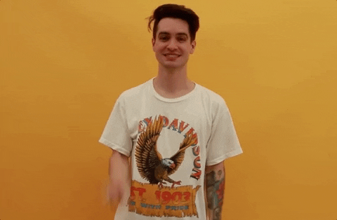 brendon urie peace GIF by BBC Radio 1’s Biggest Weekend