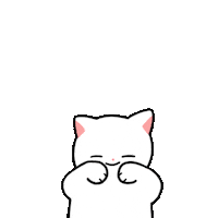 Cat Love Sticker by Olso