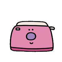 Illustration Breakfast Sticker