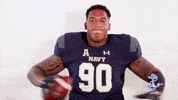 Navy Football GIF by Navy Athletics