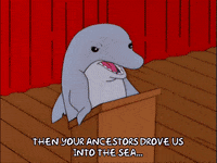 marge simpson dolphin GIF