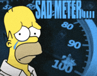 Sad Homer Simpson GIF