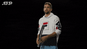 tennis player fun GIF by ATP Tour
