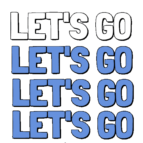 Touch Down Lets Go Sticker by Pudgy Penguins