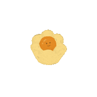 ninaaffan happy sad orange lemon Sticker