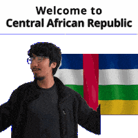 Central African Republic Cf Sticker