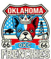 French Bulldog Sticker by OKC Frenchies