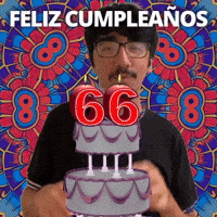 ¡Feliz 66.º cumpleaños!
