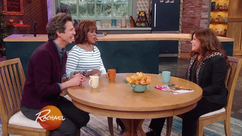 happy gayle king GIF by Rachael Ray Show