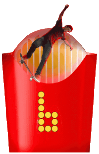 Mcnugg Sticker by Braille Skateboarding