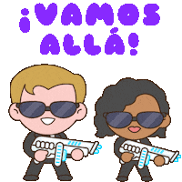 vamos allÃ Sticker by Men In Black: International