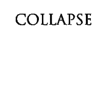 Collapse Shoegaze Sticker