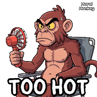 Summer Melting Sticker by VeeFriends