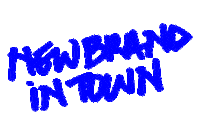 New Brand In Town Sticker by promaslist