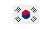 emojivid emoji flag emojivid southkorea Sticker