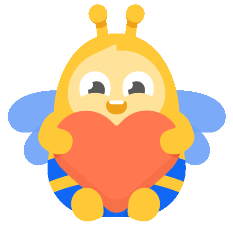 Heart Love Sticker by AskBee