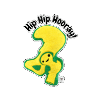 Hip Hip Hooray Sticker by I Heart Guts