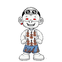 Violin Instrument Sticker by Zhot