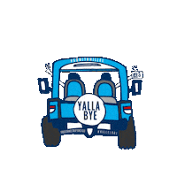 israel jeep Sticker by Hillel International